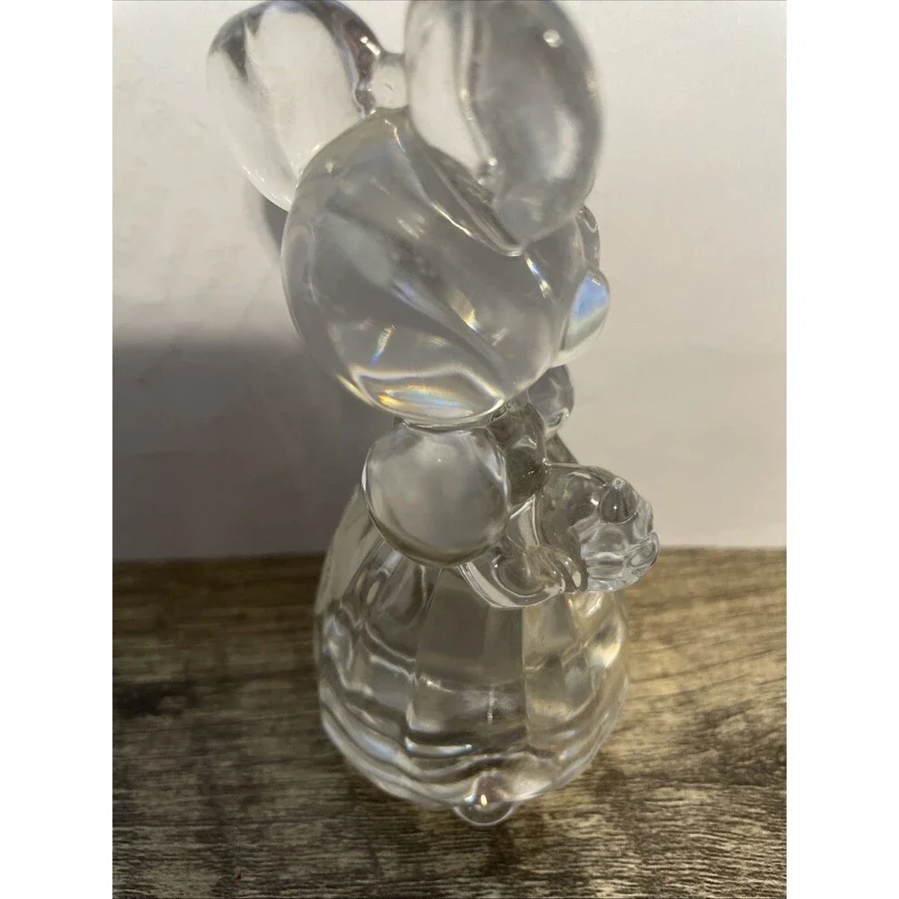 Lenox Crystal Mickey Minnie Mouse Figurines Disney Full Lead Crystal Germany Set